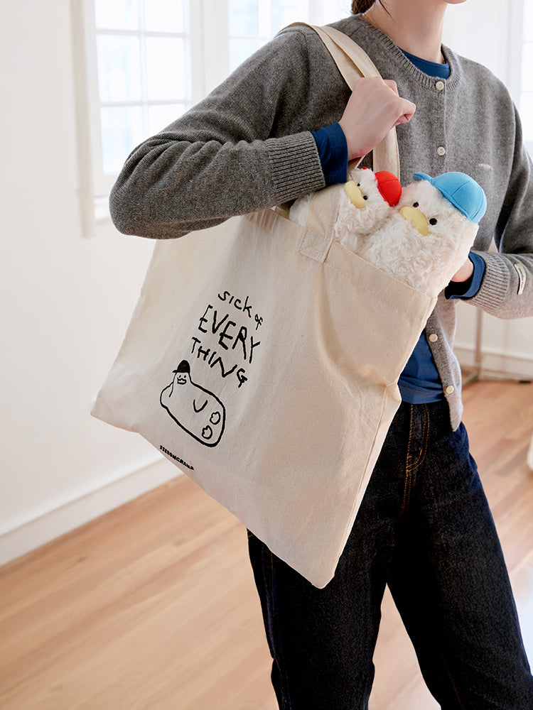 SSEBONGRAMA エコバッグ(SICK OF EVERYTHING)