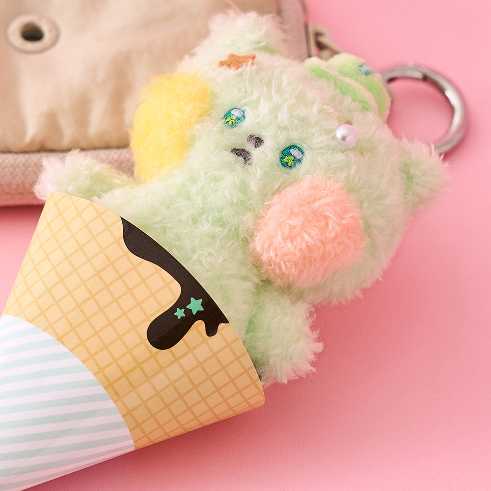 mini minini キーリング(ICE CREAM) ニャギ