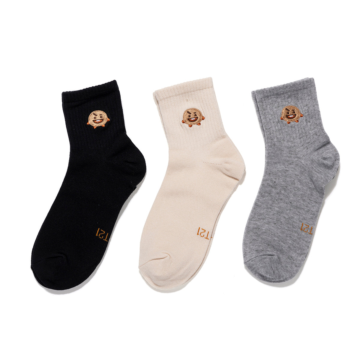 くるぶしソックス 3足セット SHOOKY