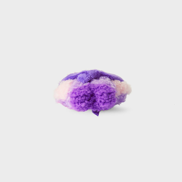 BT21 minini ぬいぐるみキーリング(パープル) SHOOKY