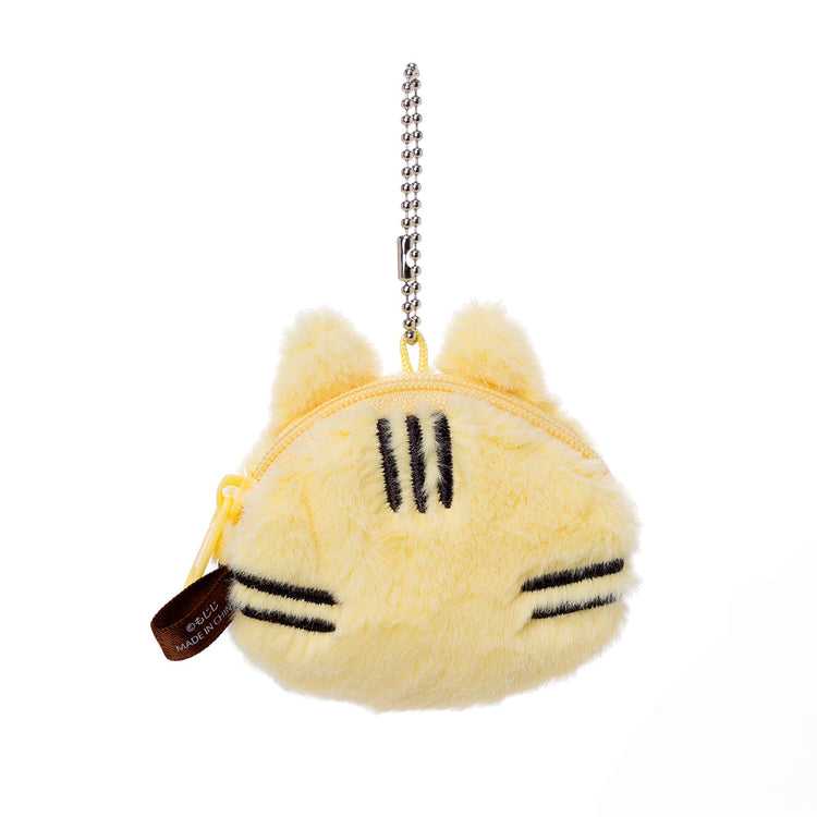 フェイスミニポーチ(ねこのしゅうかいじょ) 茶トラさん