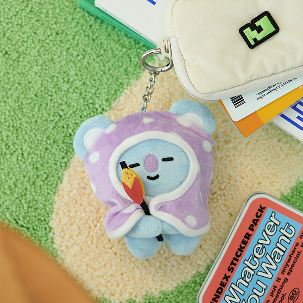 ブランケット着ぐるみキーリング(CAMPFIRE) KOYA