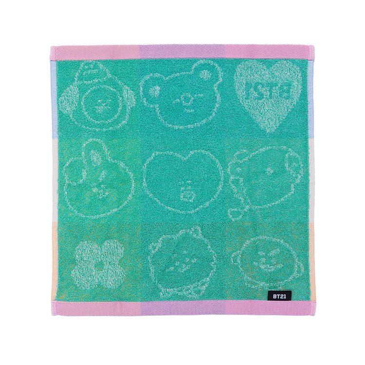 ハンドタオル(グリーンプラネット) BT21