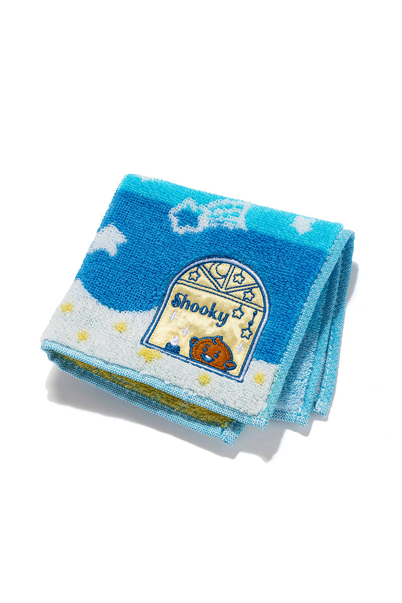 ベビー ミニタオル 星空ベロア刺繍 SHOOKY