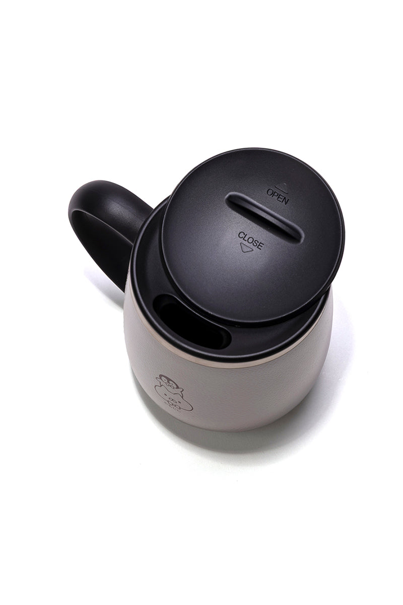 【数量限定予約販売】BRUNO 蓋付きステンレスマグショート ねこぺん日和