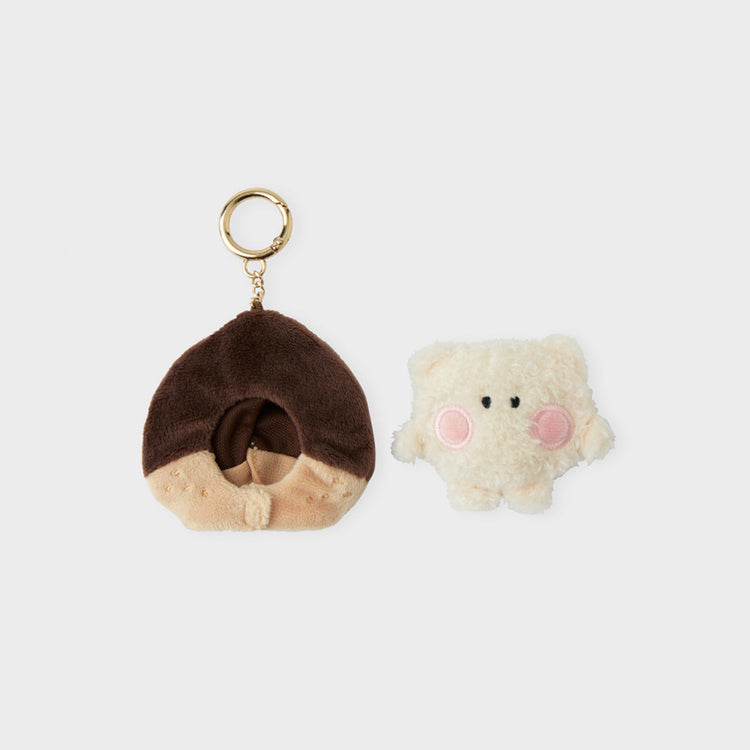 mini minini おやつぬいぐるみキーリング RURU