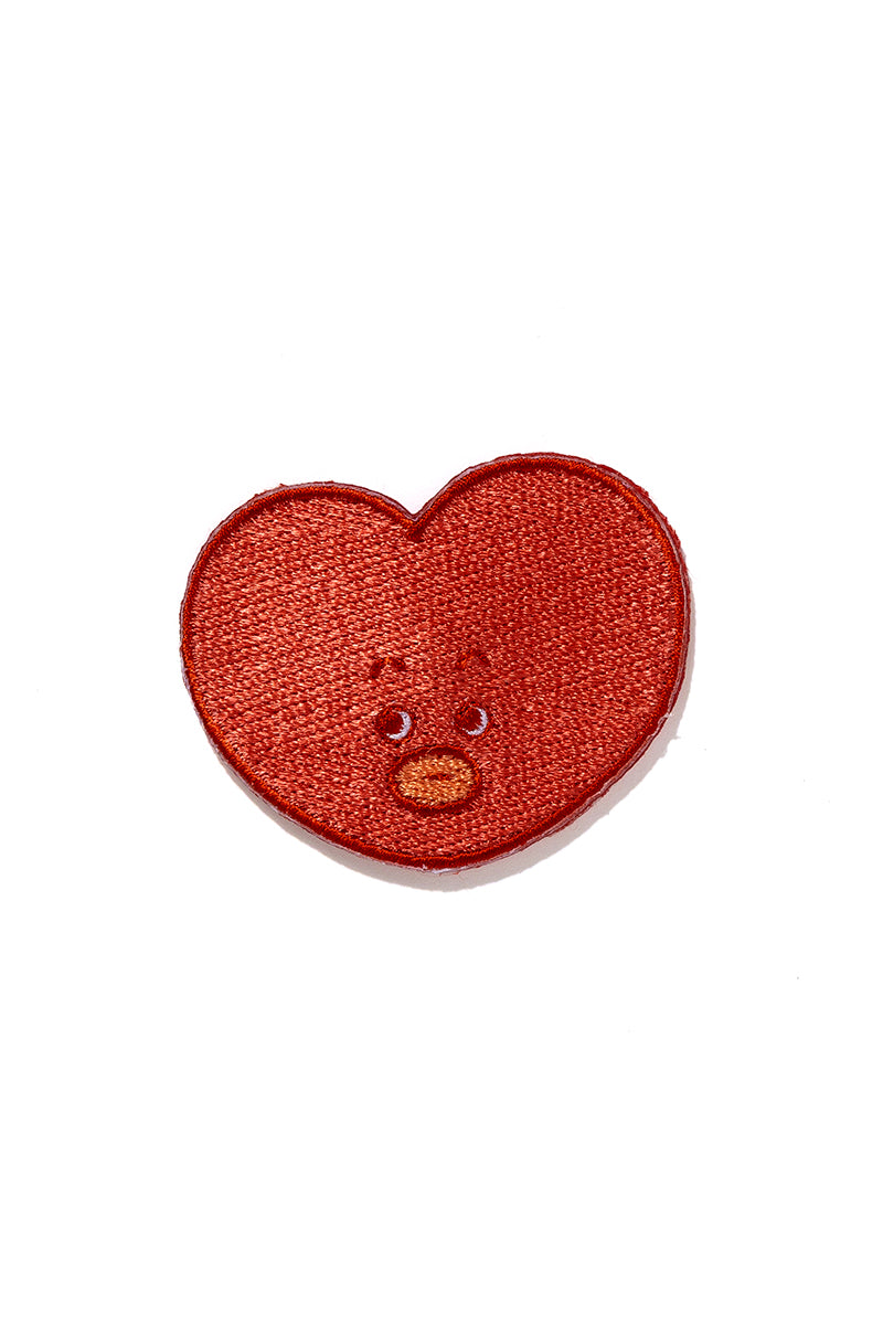刺繍バッジ(ゆるフェイス) TATA