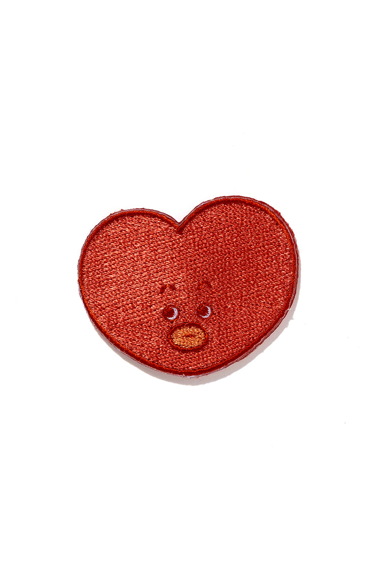 刺繍バッジ(ゆるフェイス) TATA