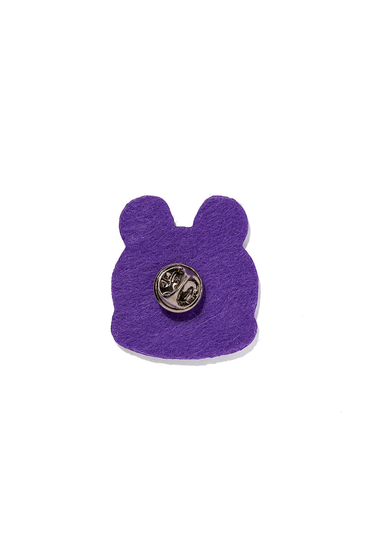 刺繍バッジ(ゆるフェイス) MANG