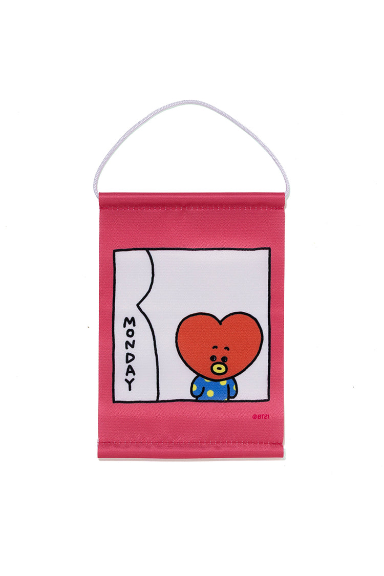 ランダムSNSストーリーミニタペストリー(ゆるフェイス) BT21