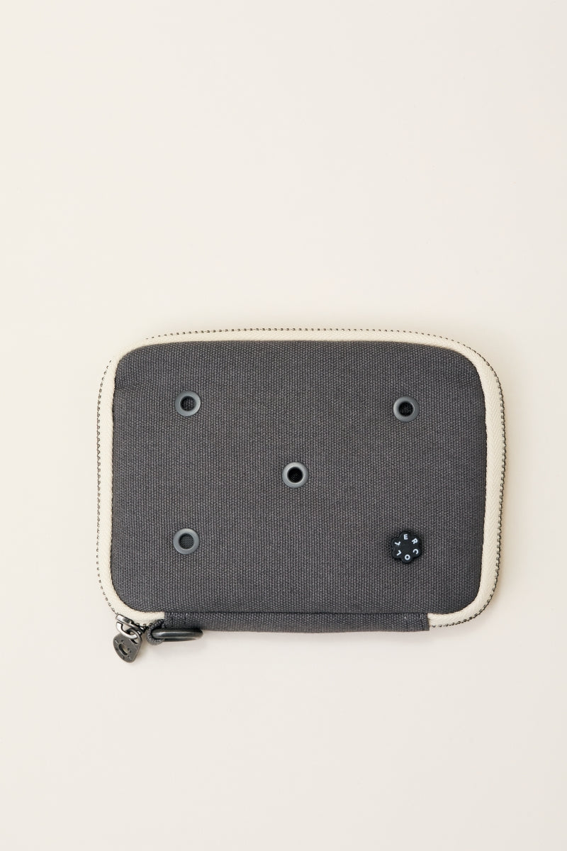 COLLER キャンバス マルチポーチ マッドグレー