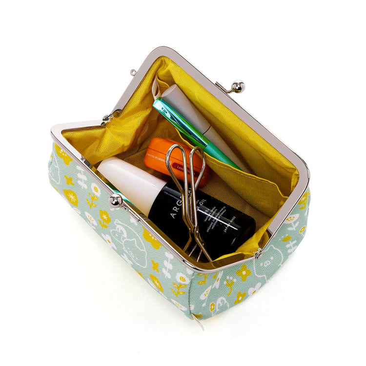 AYANOKOJI がま口コスメポーチ ねこぺん日和