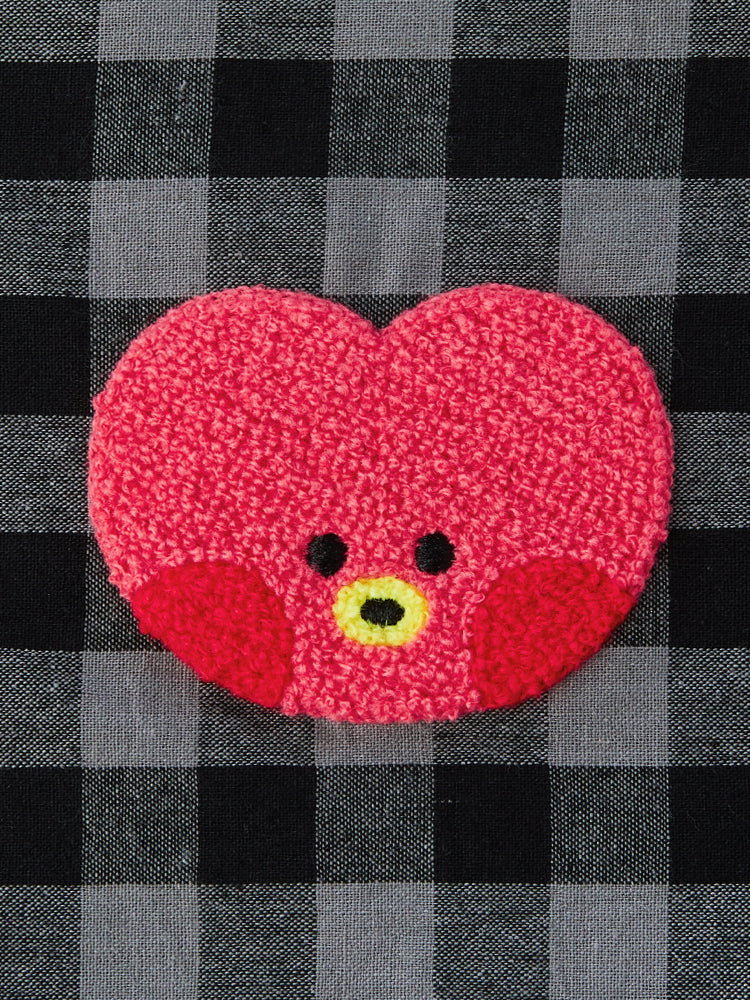 minini ベーシック チェック巾着 TATA