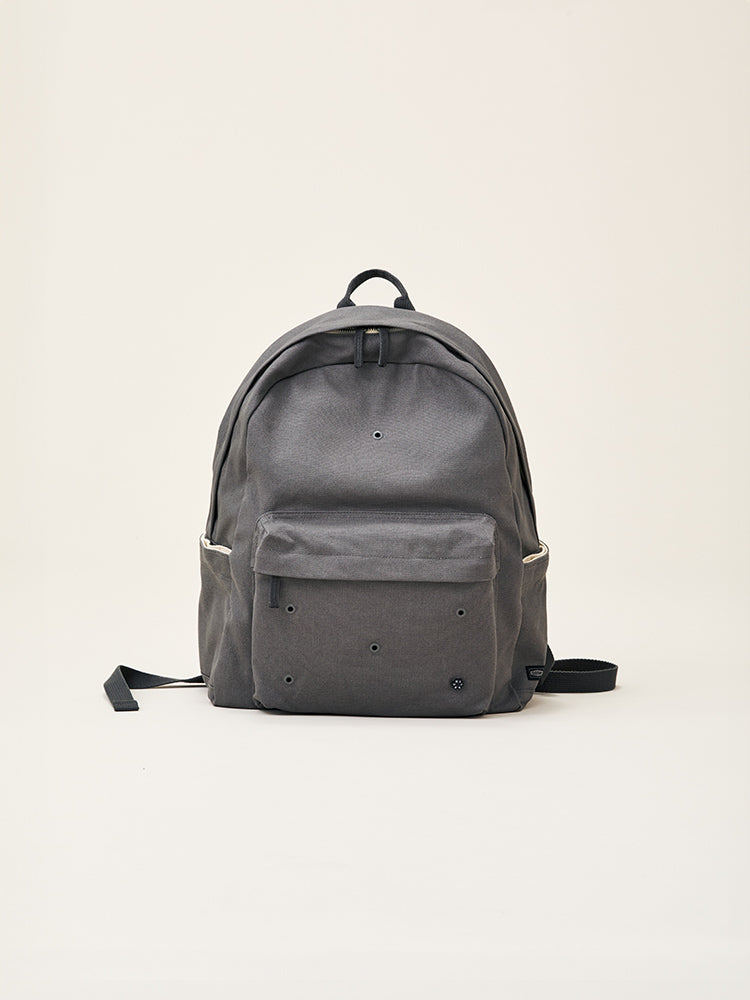 COLLER キャンバス ワンポケットバックパック グレー