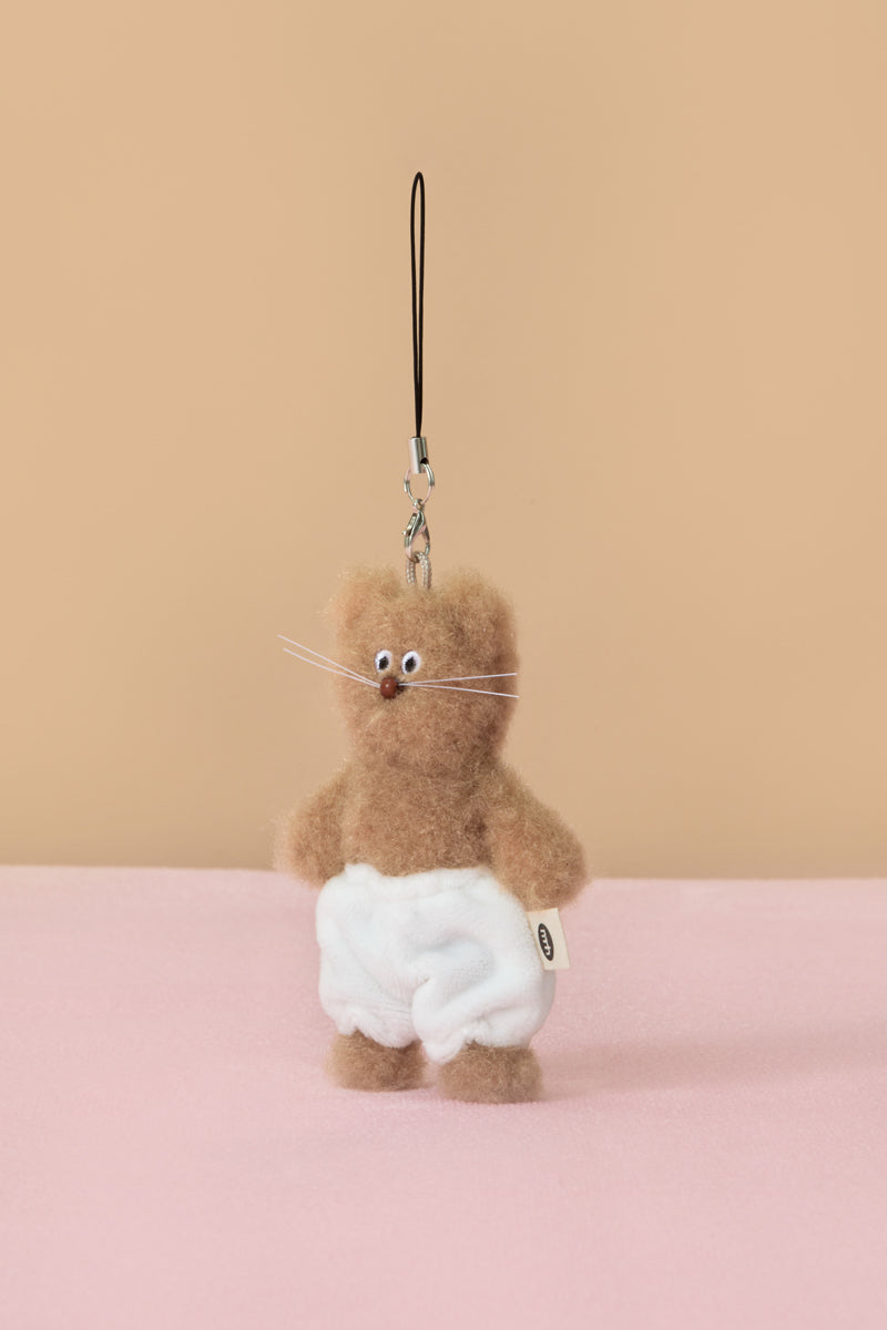 MONAMHEE ぬいぐるみモバイルキーリング COHEE