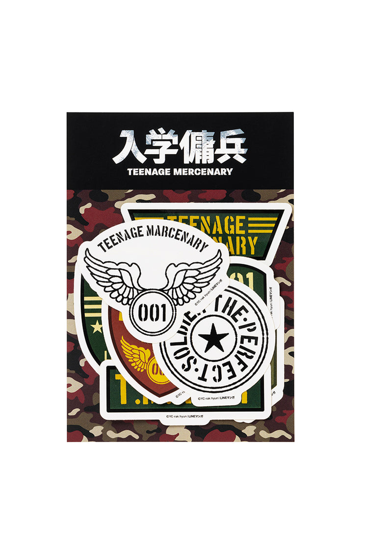 入学傭兵 カモフラステッカー