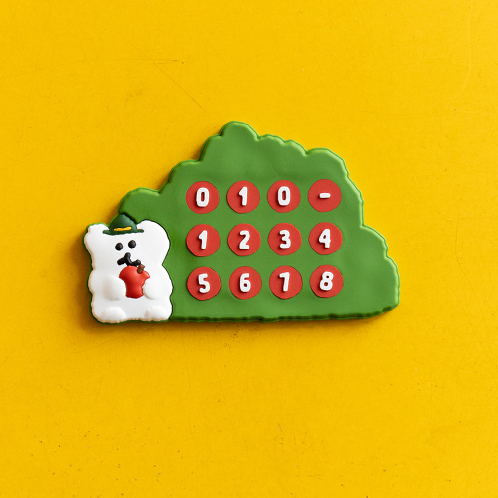 DINOTAENG 番号プレート(in the Woods) ボボ