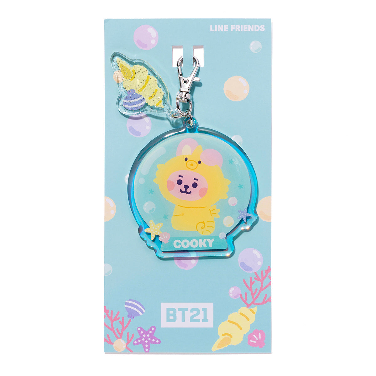 ベビー 海の生物2アクリルキーチェーン(Little Friends) COOKY
