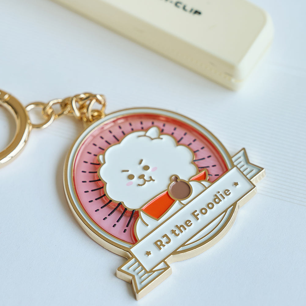 メタルキーリング(RJ THE FOODIE) RJ