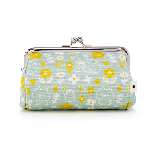 AYANOKOJI がま口コスメポーチ ねこぺん日和