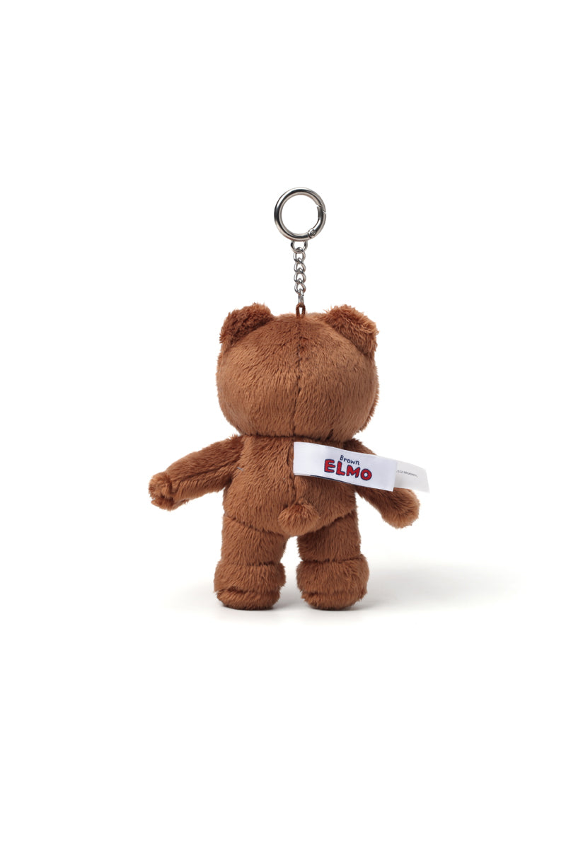 LINE FRIENDS X SESAME STREET ぬいぐるみキーリング エルモ