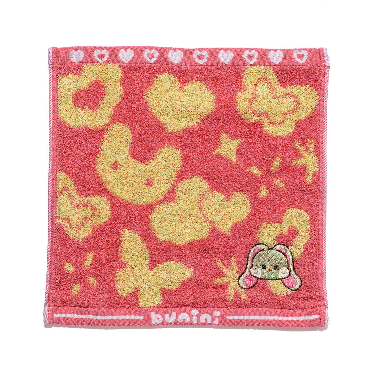 shallm タオル ミニポーチ Hotman ハンカチ 1秒タオル ポケットタオル 12×24cm ボーダー