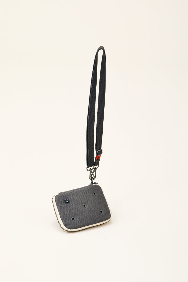 COLLER キャンバス マルチポーチ マッドグレー