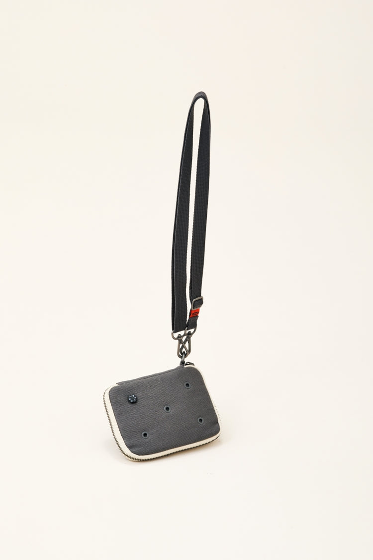 COLLER キャンバス マルチポーチ マッドグレー