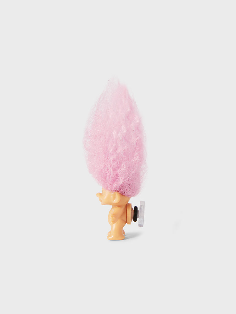 COLLER x UNIVERSAL PVCフィギュアスティコン グッドラック・トロールズ(PINK) VER.1