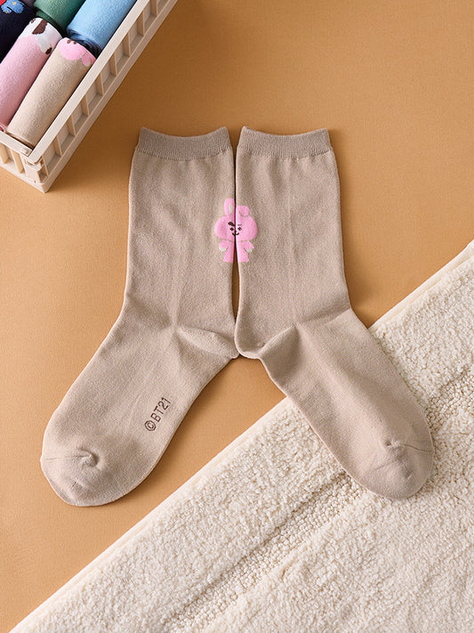 ベーシック デイリージャカードソックス COOKY