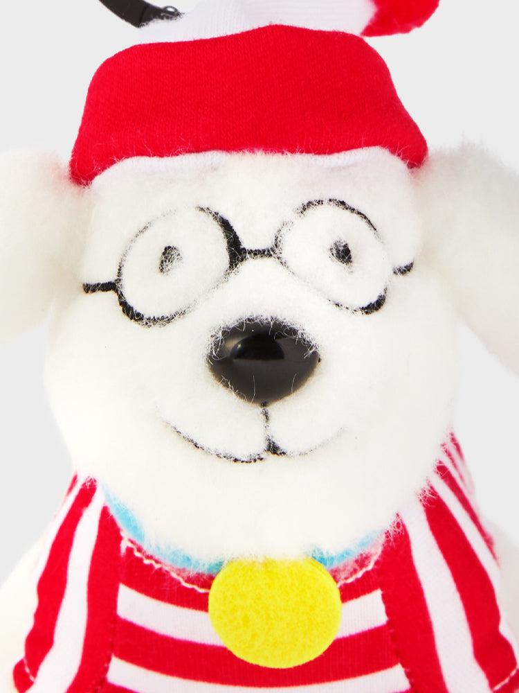 COLLER x UNIVERSAL ぬいぐるみキーリング ウォーリーをさがせ!(ウーフ)