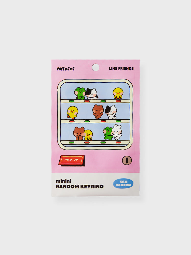 minini ランダムネームタグ LINE FRIENDS