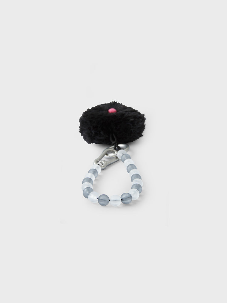 COLLER ぬいぐるみキーホルダー ブラック