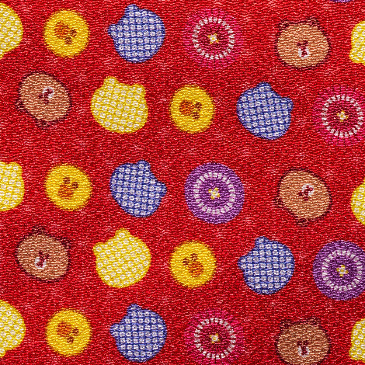 巾着(赤) LINE FRIENDS