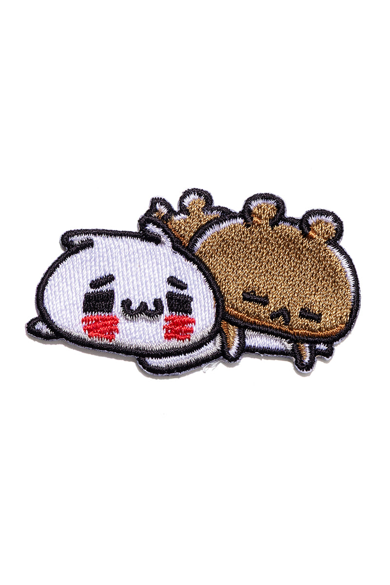 刺繍ミニワッペン 寝そべり 愛しすぎて大好きすぎる。
