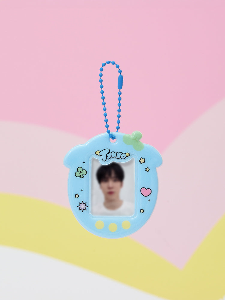 MIGHTEEZ tyuyo ID PHOTO CARD HOLDER KEYRING