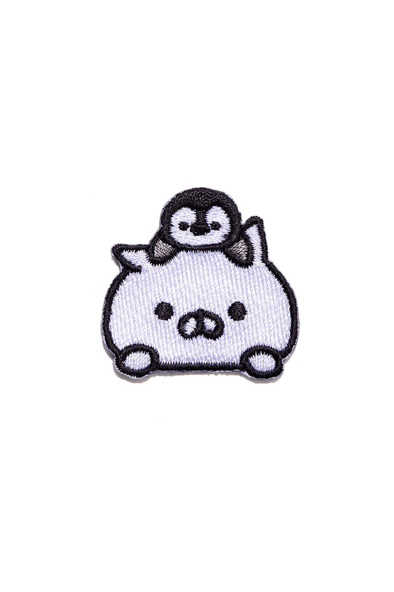 刺繍ミニワッペン ねこぺん日和