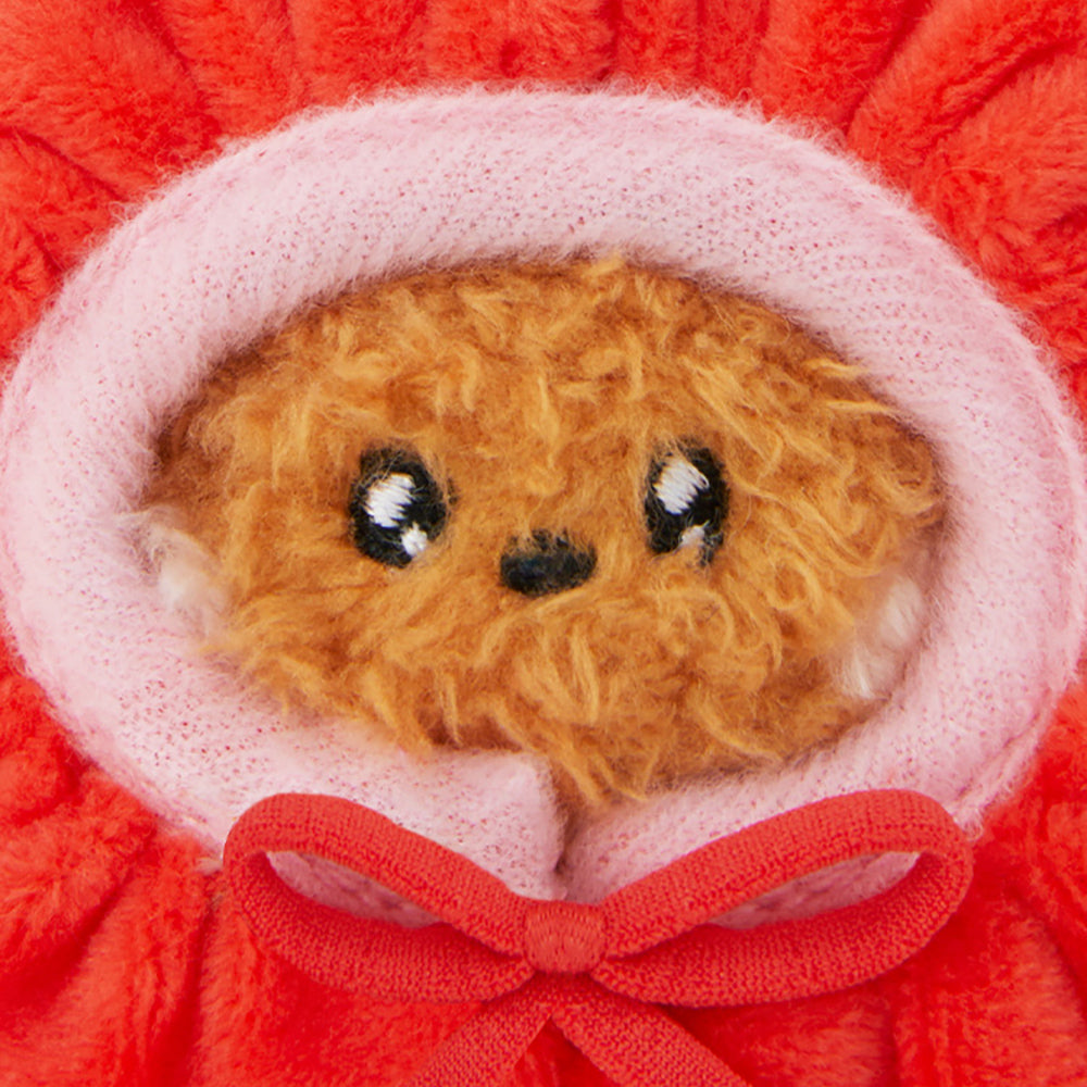 mini minini フラワーキーリング チョコニ