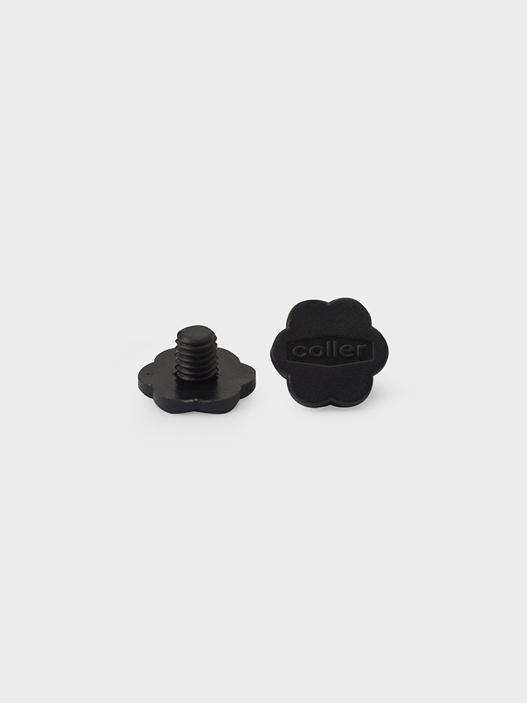 COLLER PADDED ハート型スティコンセット シルバー