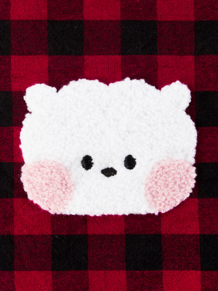 BT21 minini ベーシック チェック巾着 RJ