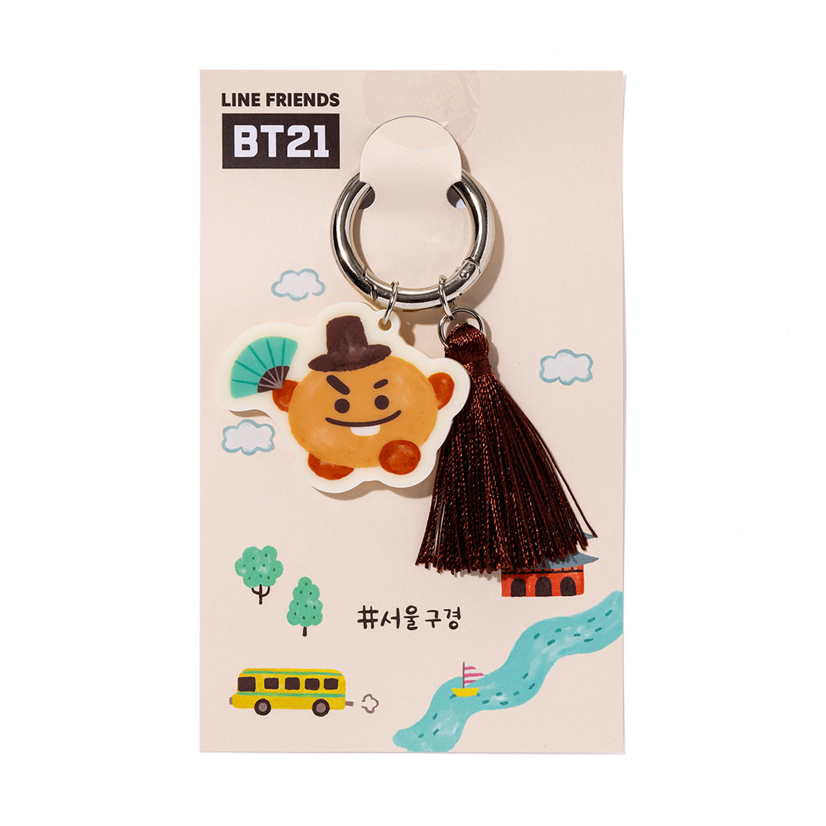 フリンジ アクリルキーチェーン(AMAZING JOURNEY) SHOOKY