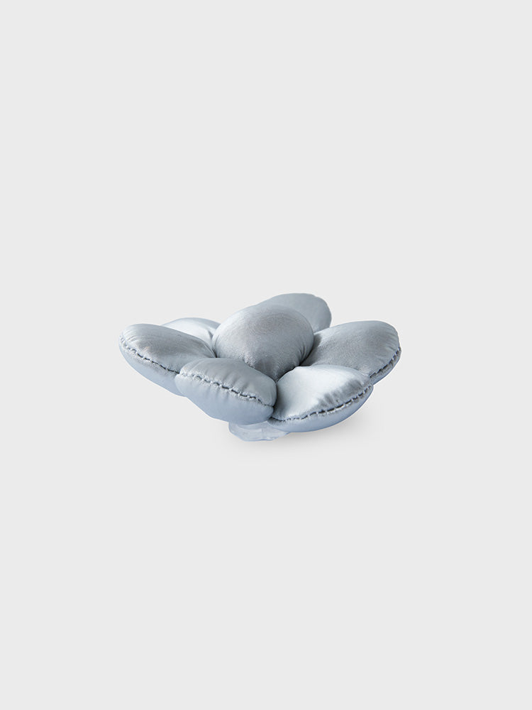 COLLER PADDED ミニフラワー スティコン パールグレー