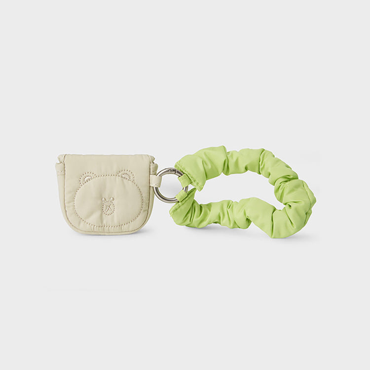 キルティングAirpod PROケース ブラウン