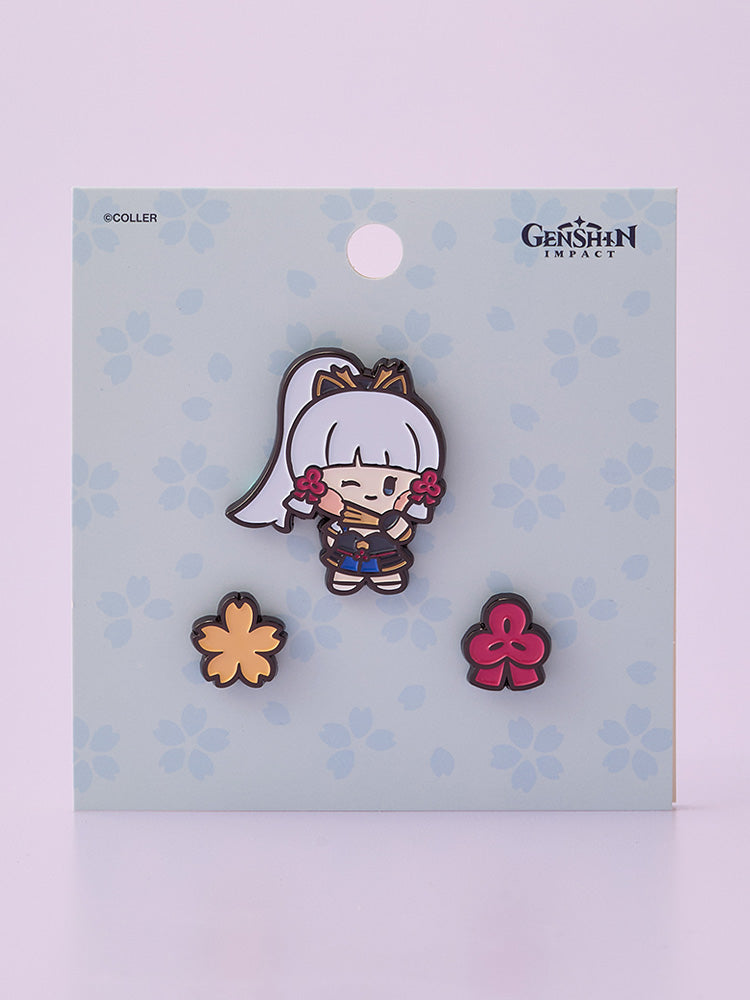 原神minini 神里綾華 COLLER メタルスティコンセット