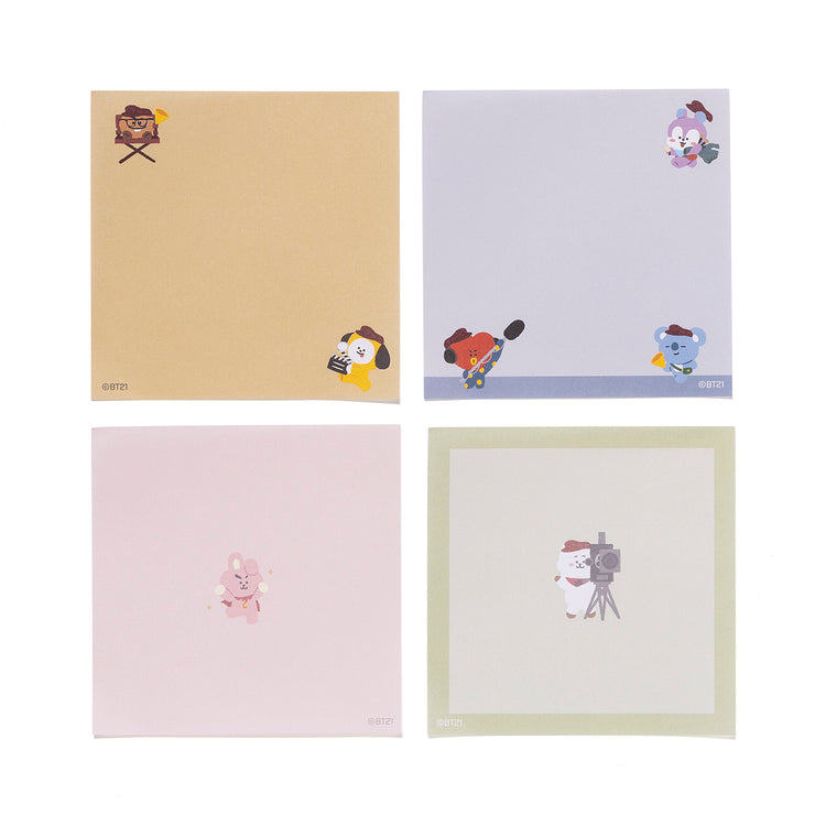 メモパッド(CINEMA) BT21