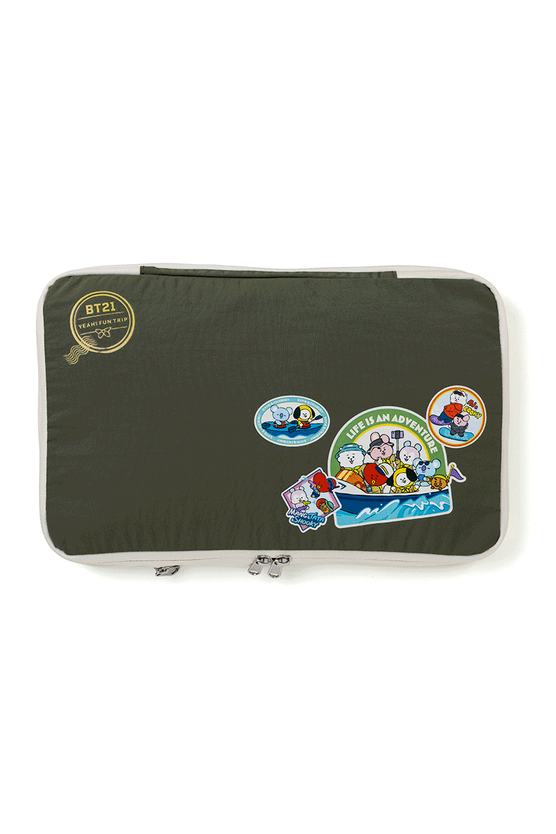 圧縮トラベルポーチ(Yeah!Fun Trip) BT21