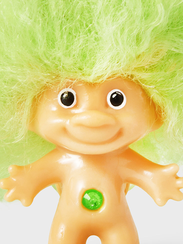 COLLER x UNIVERSAL PVCフィギュアスティコン グッドラック・トロールズ(GREEN) VER.1