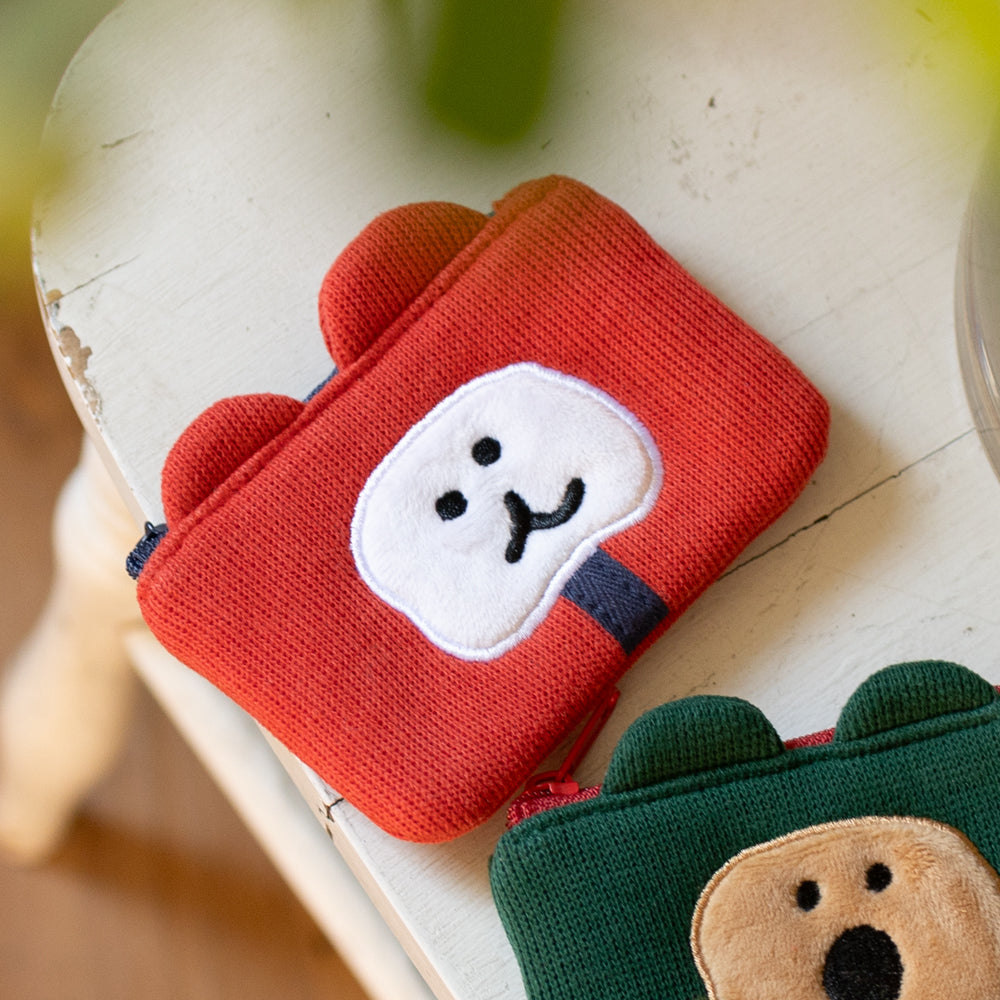 DINOTAENG カードホルダー 寝袋(in the Woods) ボボ