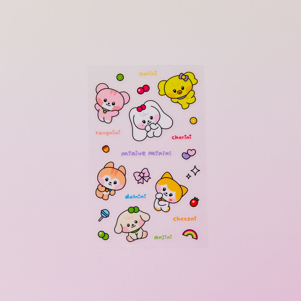 minive minini ステッカー Ver.2