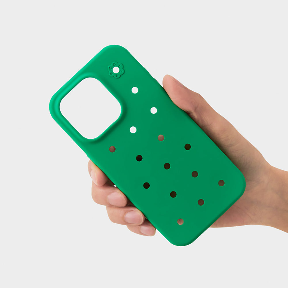 COLLER iPhoneケース グリーン(15/15 Pro/15 Pro Max)